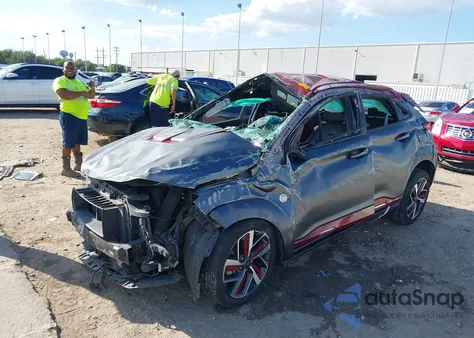 2019 Hyundai Kona Iron Man из США, поврежденный, VIN KM8K53A52KU315489